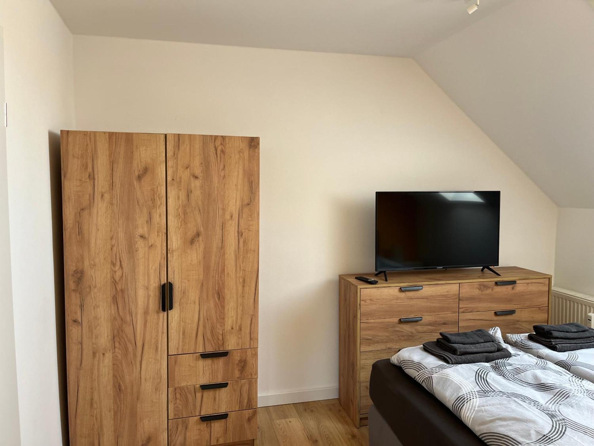 Gemuetliches Appartement Burg bei Magdeburg Eksteriør bilde