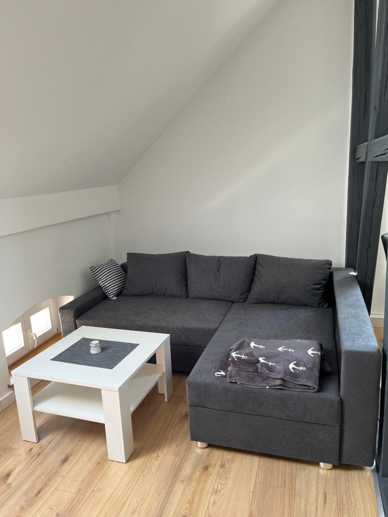 Gemuetliches Appartement Burg bei Magdeburg Eksteriør bilde