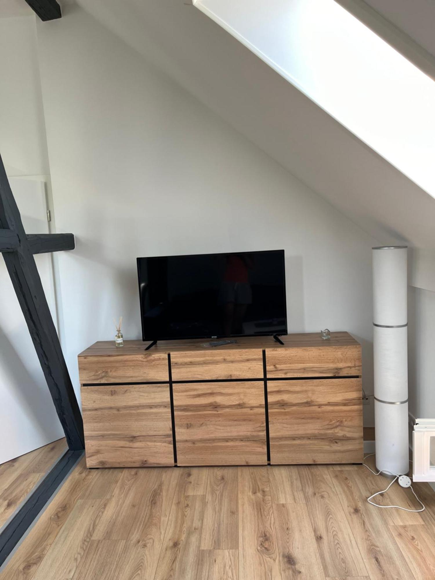Gemuetliches Appartement Burg bei Magdeburg Eksteriør bilde