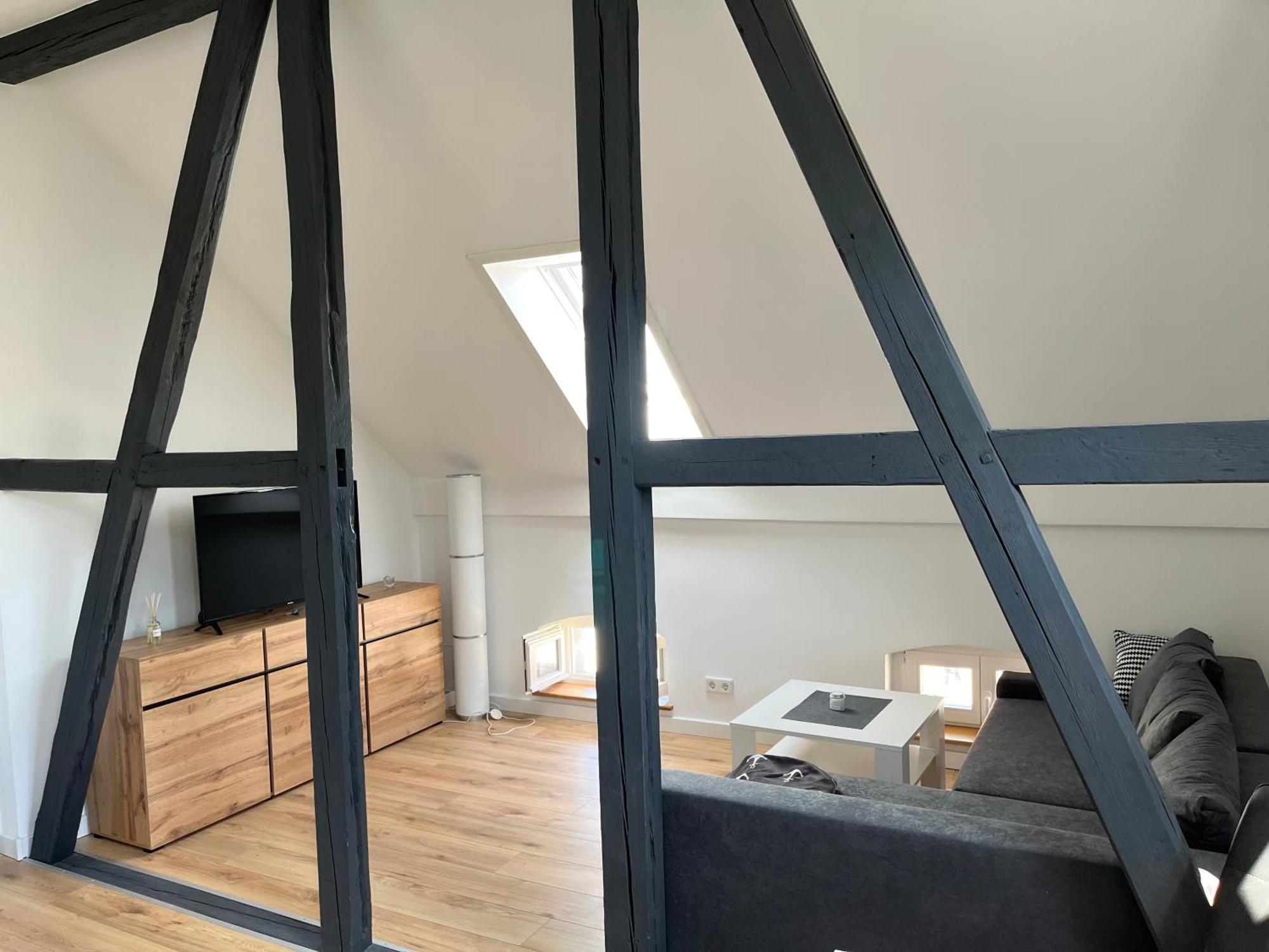 Gemuetliches Appartement Burg bei Magdeburg Eksteriør bilde